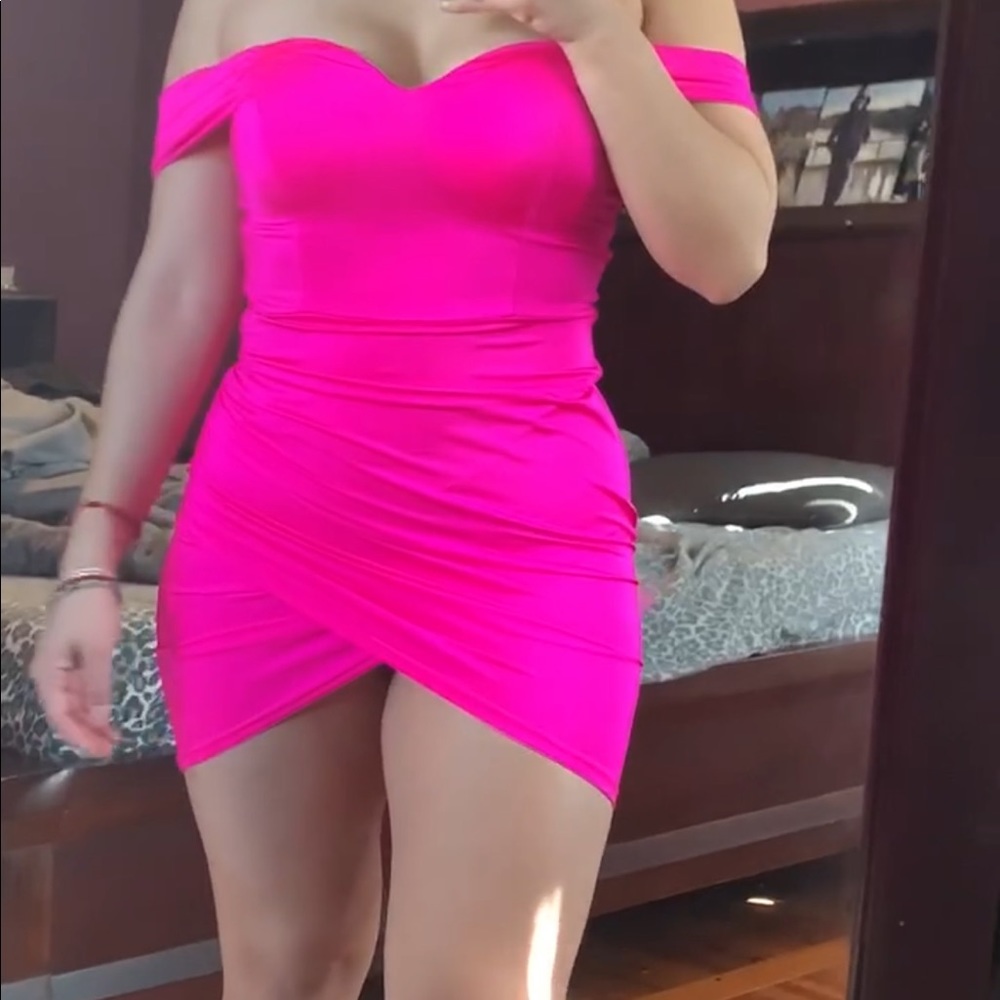 Fashionnova pink dress